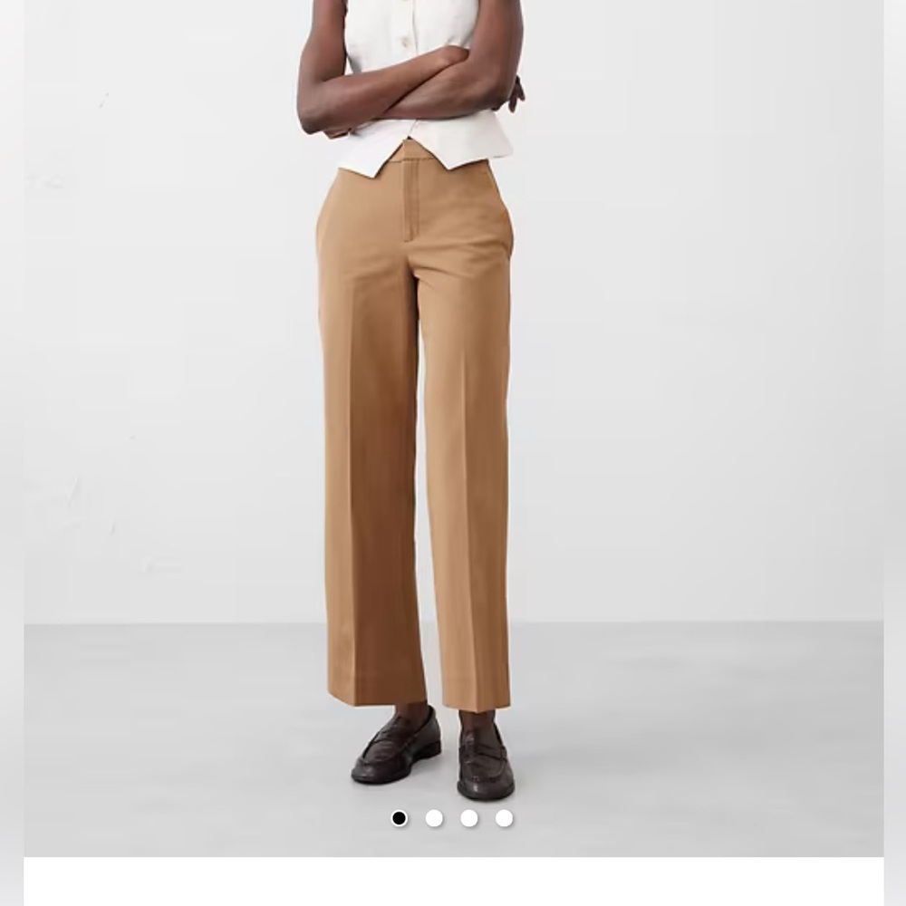 NWT Banana Republic Tan Sloan Ankle Pants Trousers Size 2